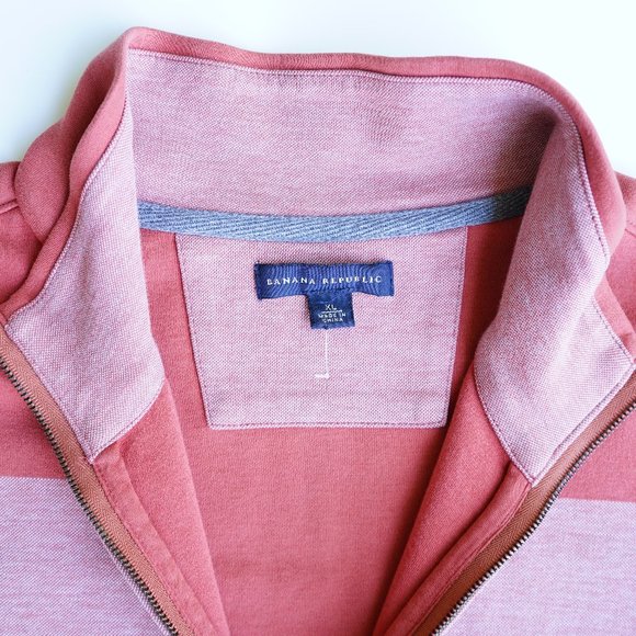 NWOT Banana Republic Half Zip Pullover - Picture 5 of 9
